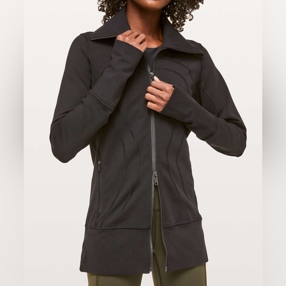 Lululemon In Stride Jacket- Full Zip Athletic Jacket- Size 8 - Picture 3 of 12